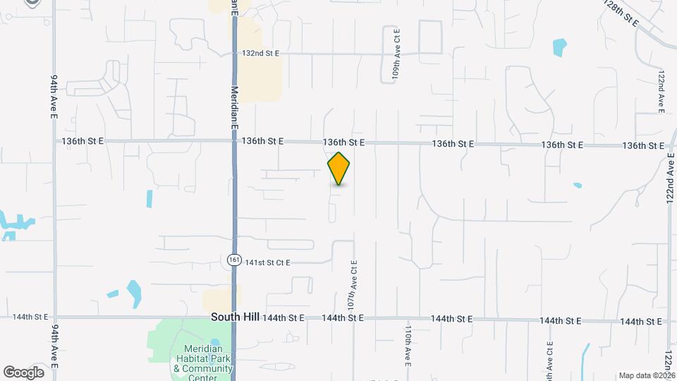 10629 138th St Ct E Map and Location Details