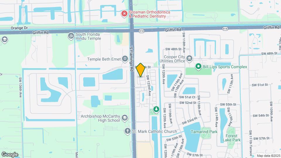 12273 SW 50th St Map and Location Details