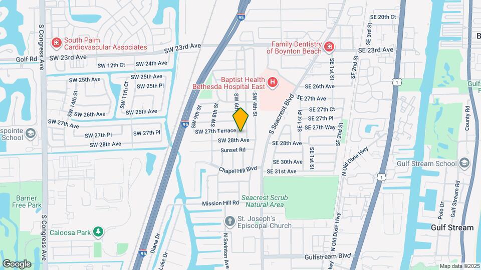 2846 SW 6th St Map and Location Details