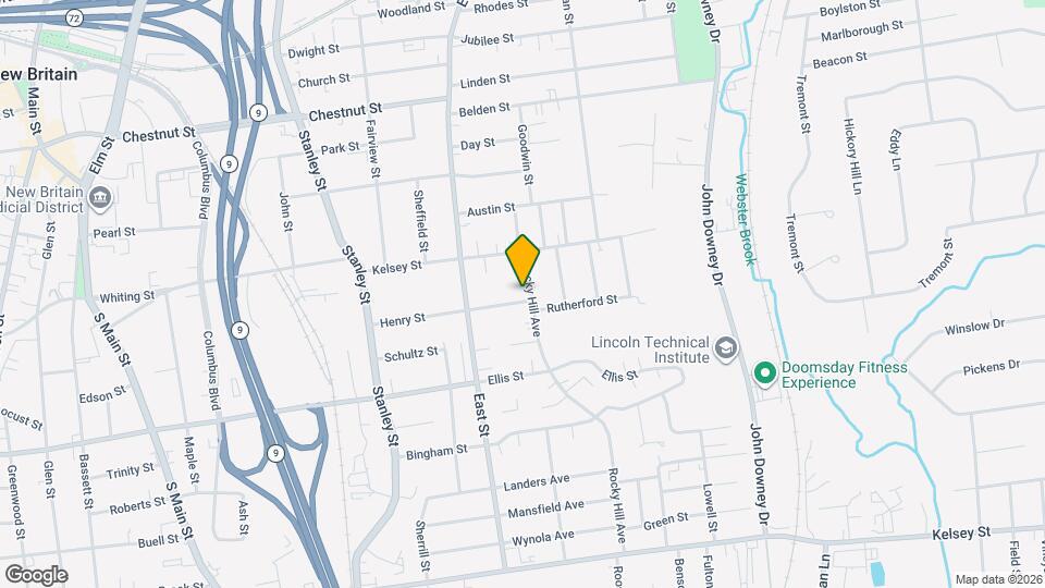 41 Rocky Hill Ave, Unit 3 Map and Location Details