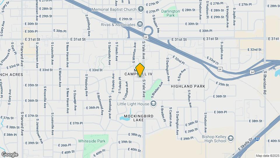 4821 E 35th St Map and Location Details