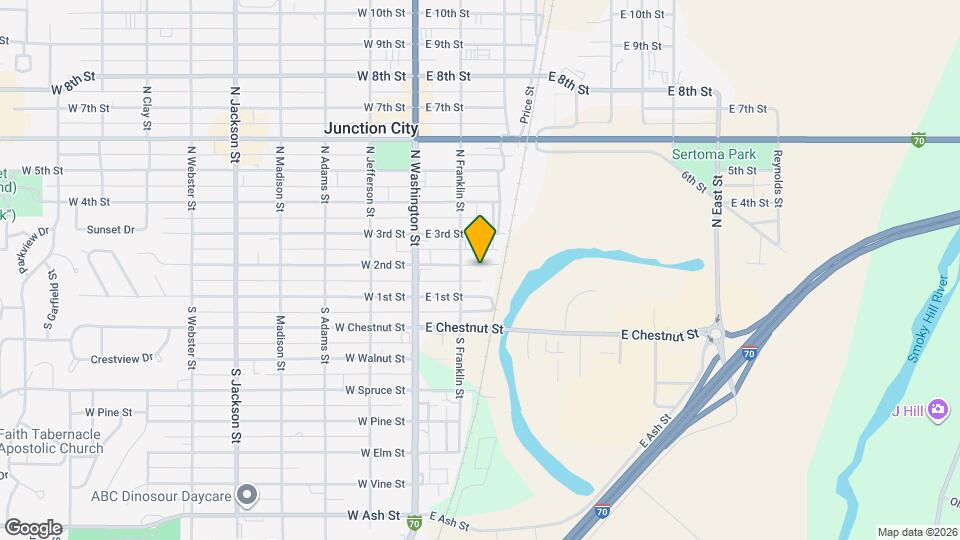 219 E 2nd St Map and Location Details