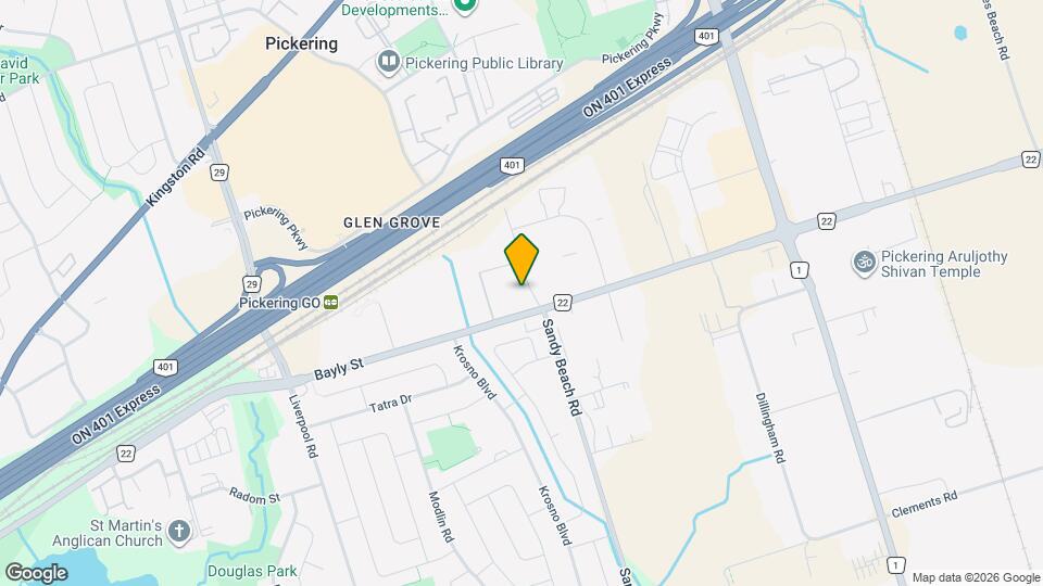 1010 Sandy Beach Rd Map and Location Details