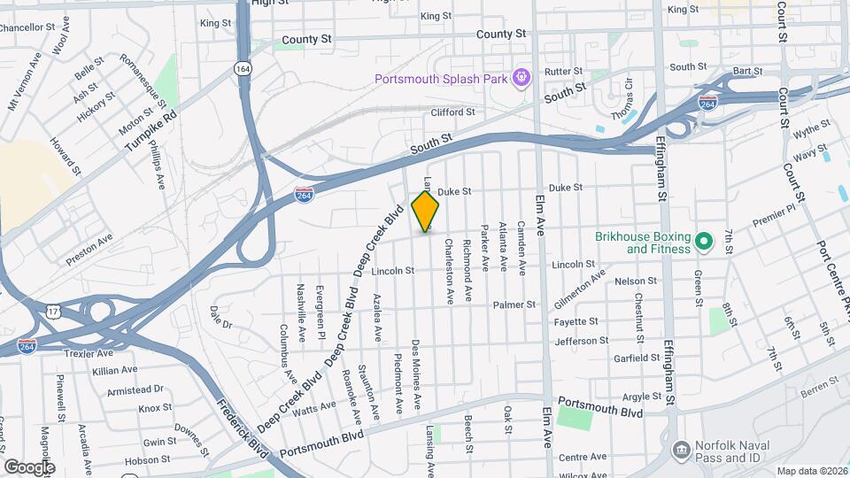 1700 Lansing Ave Map and Location Details