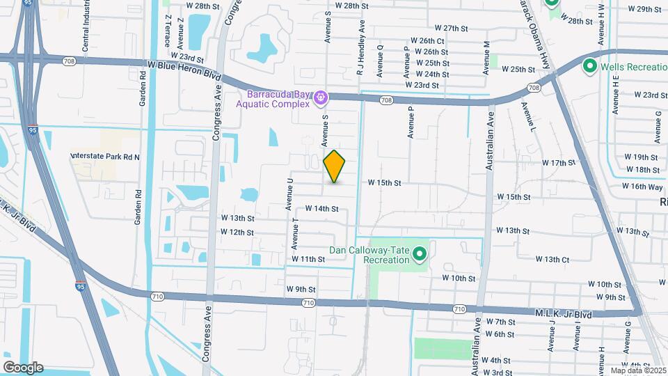 1573 W 16th St Map and Location Details