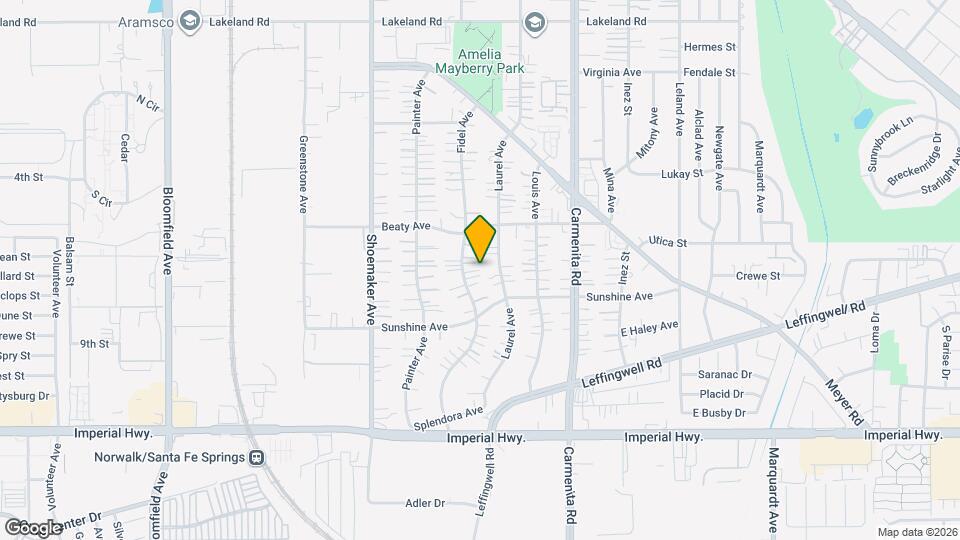 11912 Fidel Ave Map and Location Details