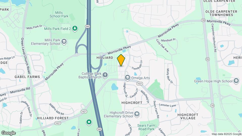 4010 Robious Ct Map and Location Details