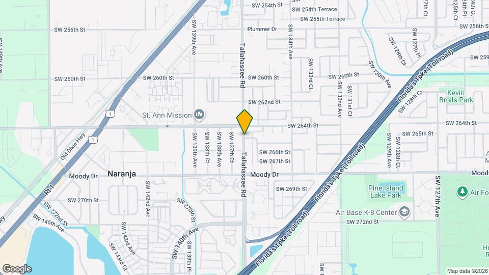 14816 SW 265th St Map and Location Details