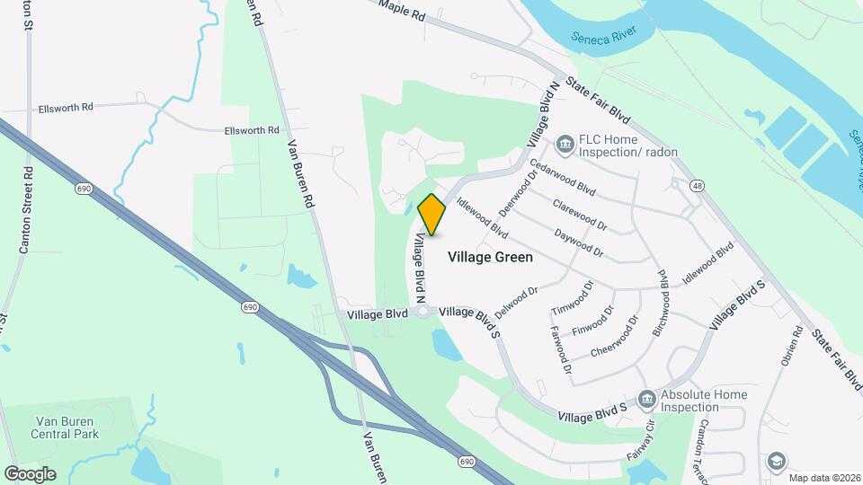 576 Village Blvd N Map and Location Details