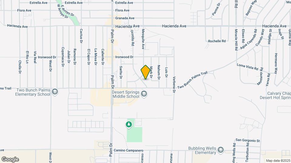 13852 Ocotillo Rd Map and Location Details