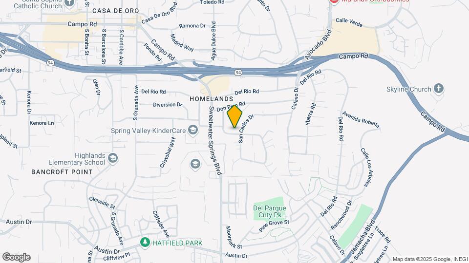 10318 Loma Rancho Dr Map and Location Details