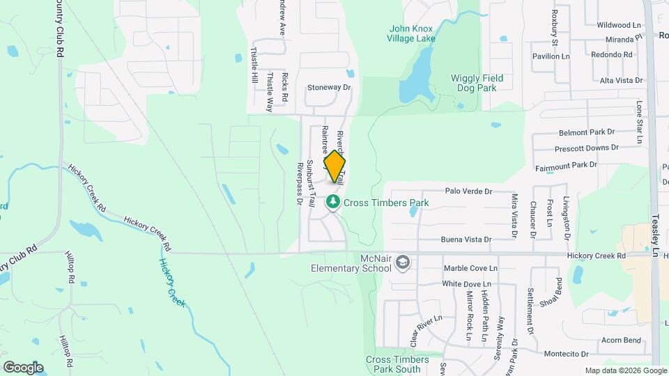 7312 Riverchase Trail Map and Location Details