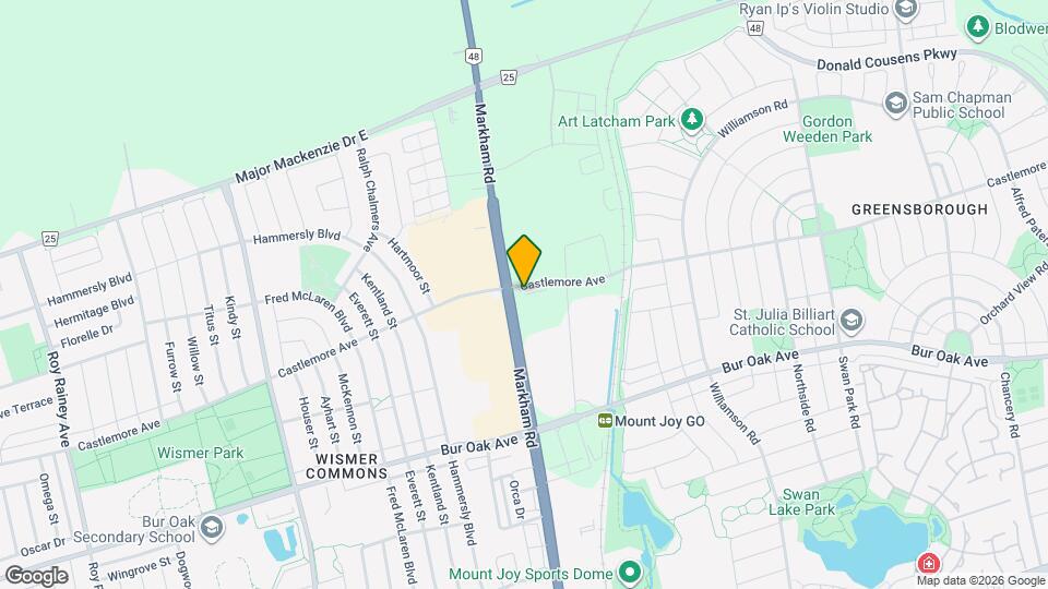 9781 Markham Rd Map and Location Details