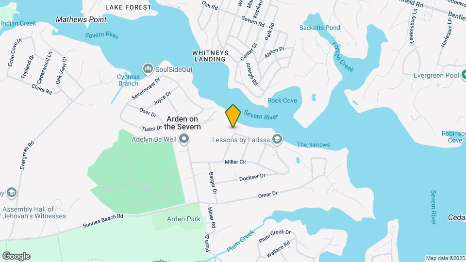 922 Waterview Dr Map and Location Details