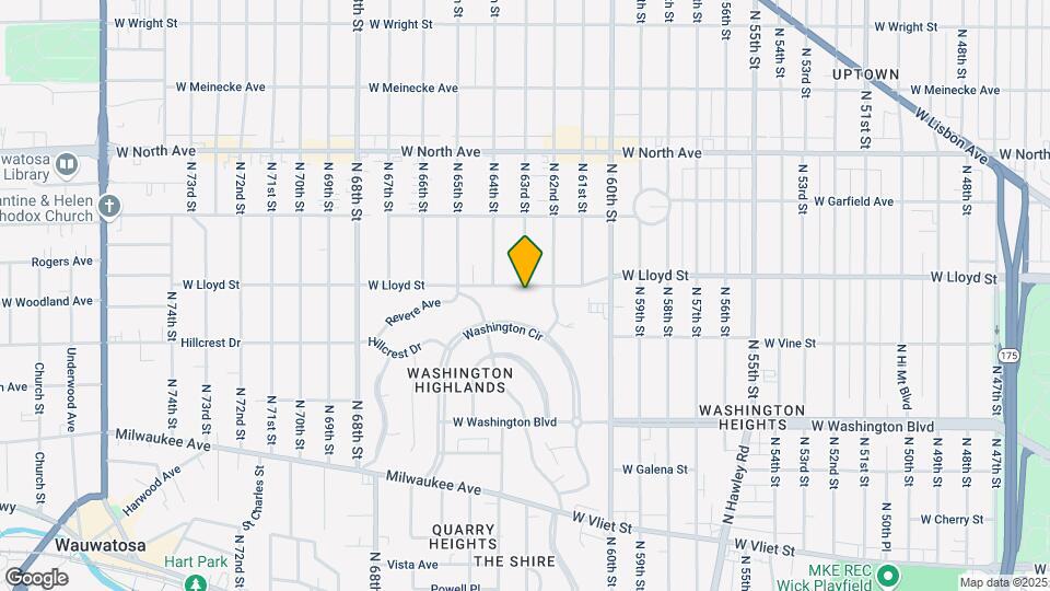 6235 W Lloyd St Mapa y Detalles de la Ubicación