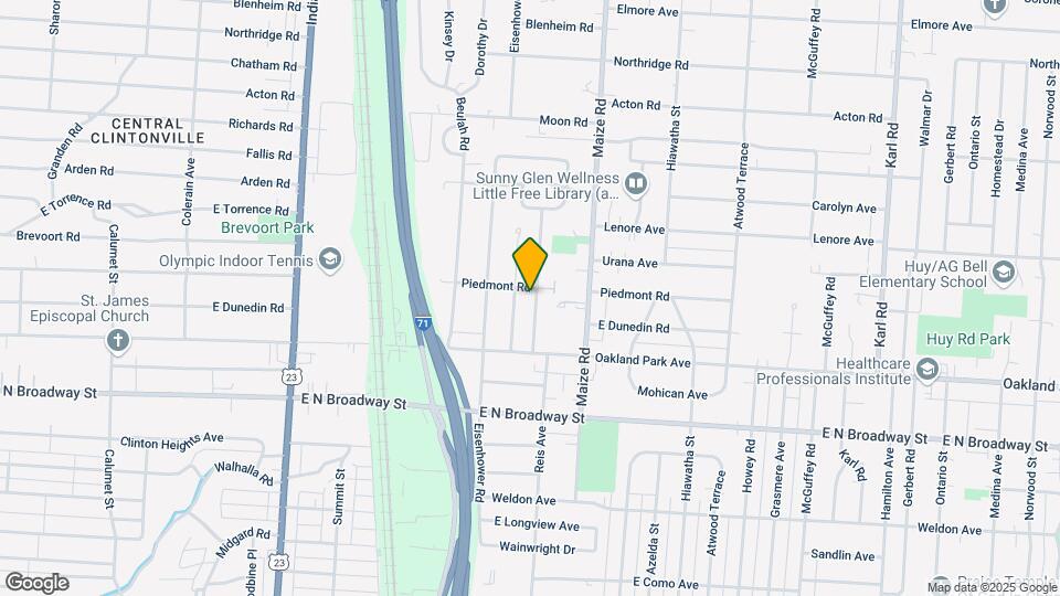 3393 Homecroft Dr Map and Location Details