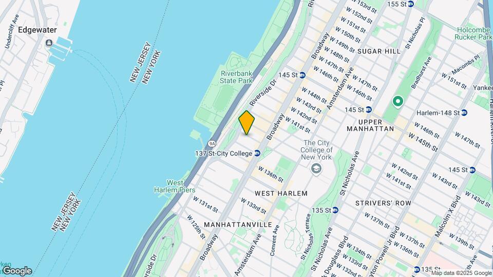 632 West 138th Street Mapa y Detalles de la Ubicación
