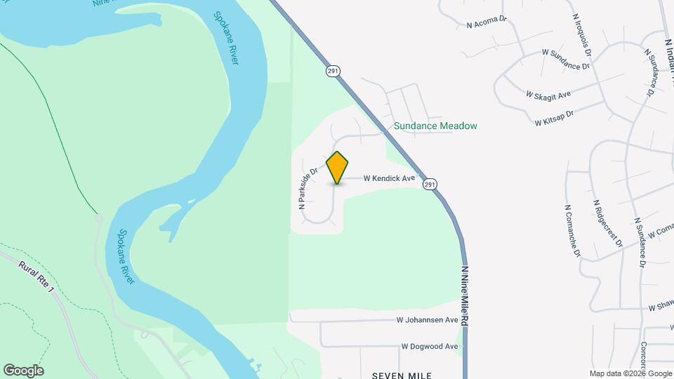 7321 W Kendick Ave Map and Location Details