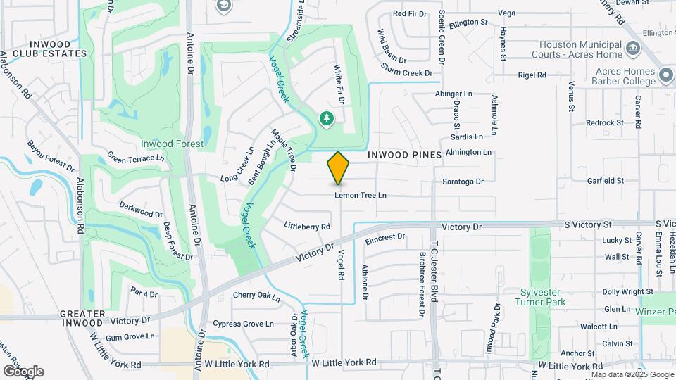 4102 Lemon Tree Ln Map and Location Details
