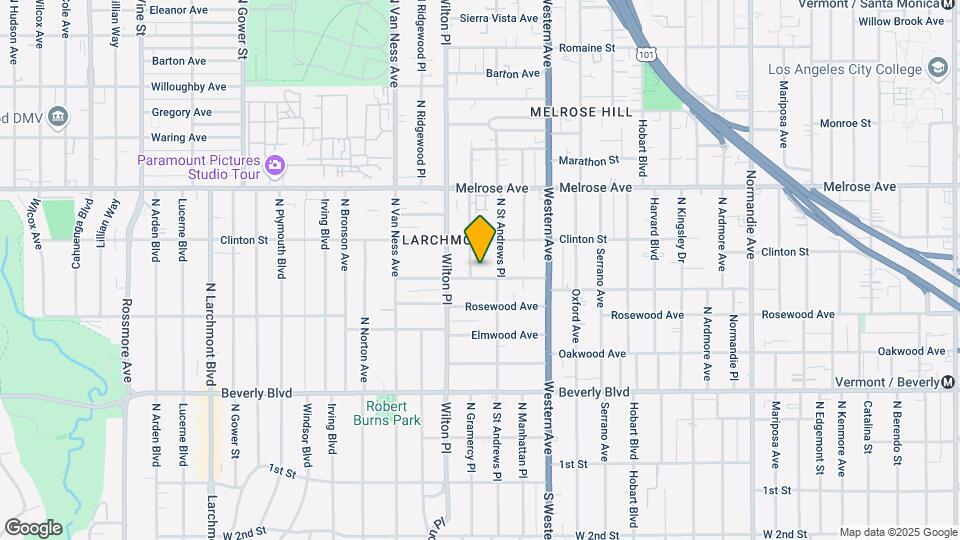 5025 Maplewood Ave Mapa y Detalles de la Ubicación