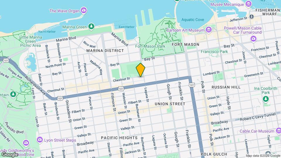 1731 Chestnut St Mapa y Detalles de la Ubicación