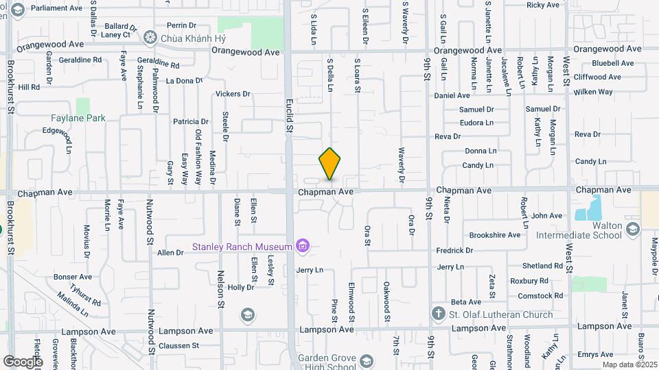 11121 Chapman Ave Map and Location Details