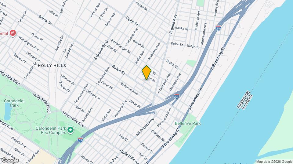 5500 Vermont Ave Map and Location Details