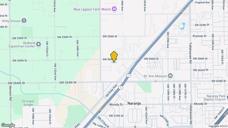 14512 SW 260th St Map and Location Details