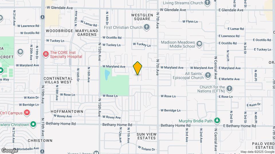 6314 N 10th Dr Map and Location Details