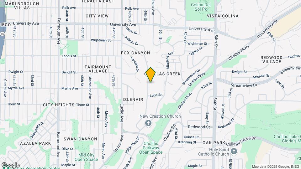 5078 Auburn Dr Map and Location Details