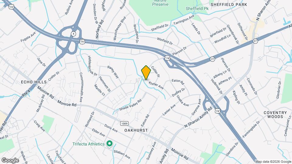 4914 Kistler Ave Map and Location Details