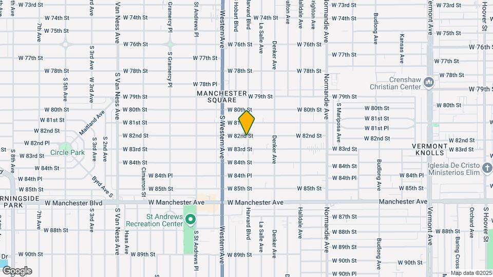 1702 W 82nd St Map and Location Details