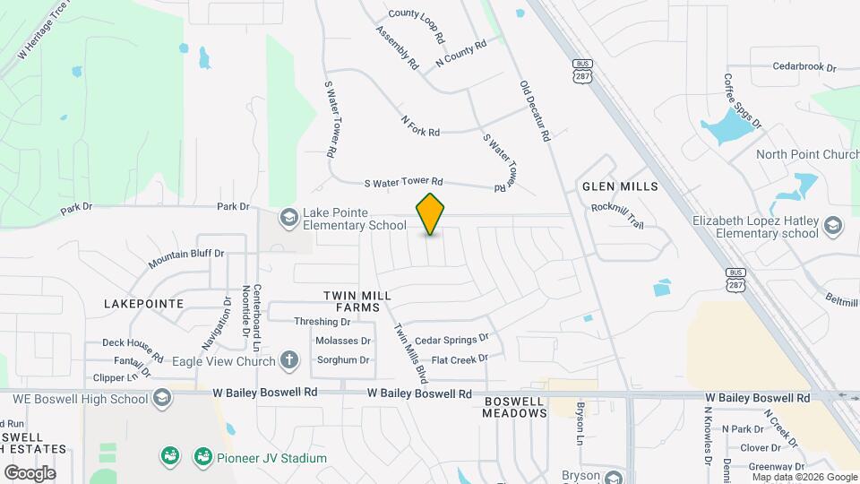 9124 Golden Hollow Ln Map and Location Details
