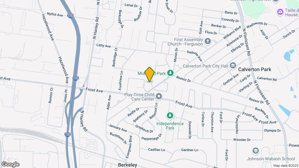 6811 Woodhurst Dr Map and Location Details