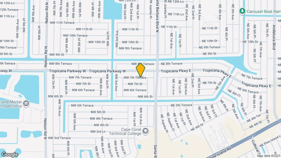 108 NW 7th Terrace Map and Location Details