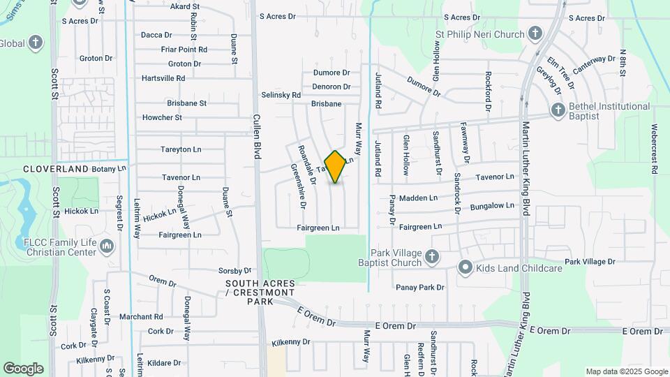 11727 Mosscrest Dr Map and Location Details