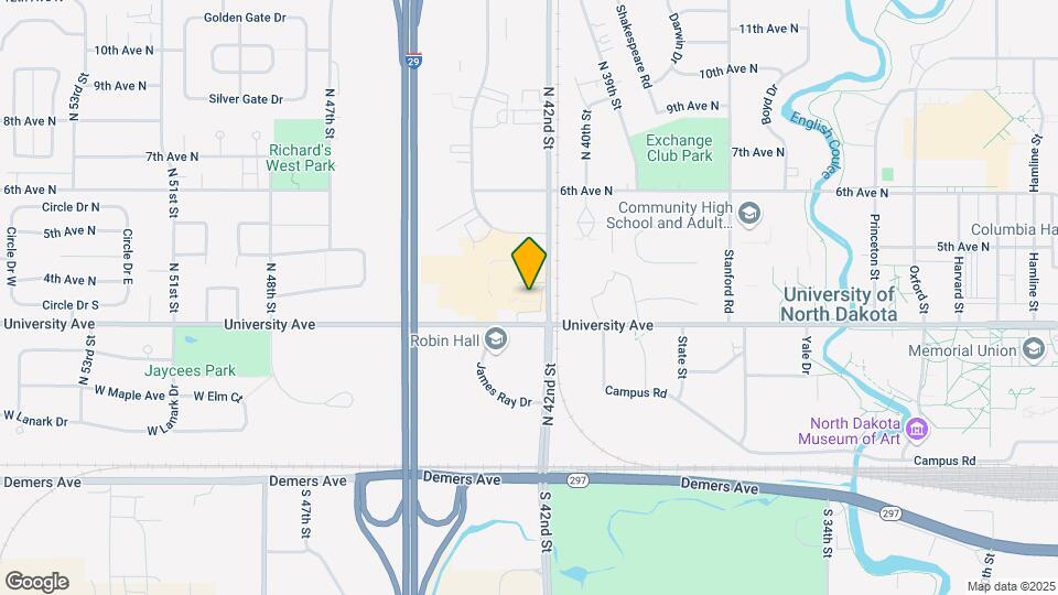 Campus Place 5 Apartments Map and Location Details