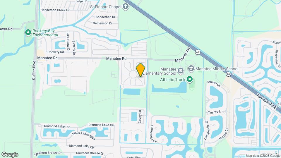 202 Fan Palm Ln Map and Location Details