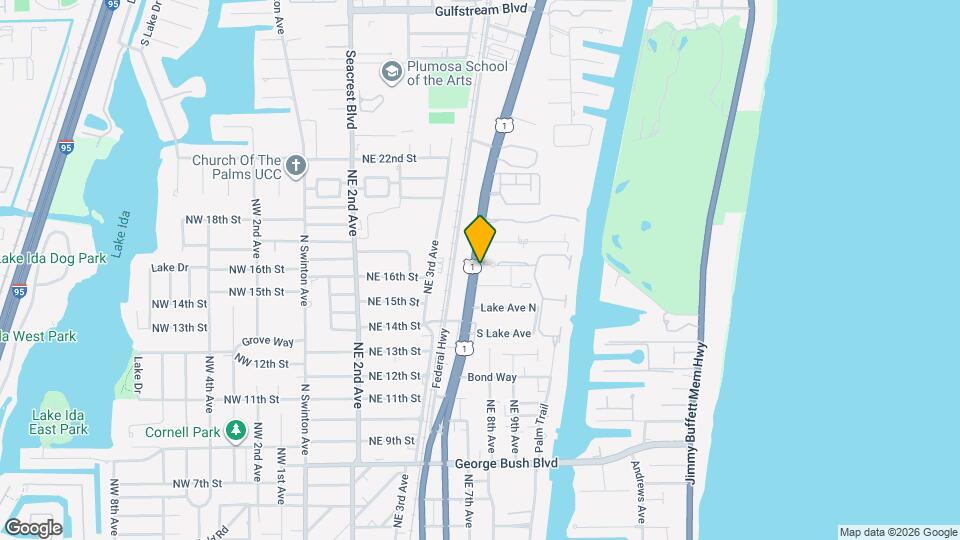 1635 N Federal Hwy Map and Location Details