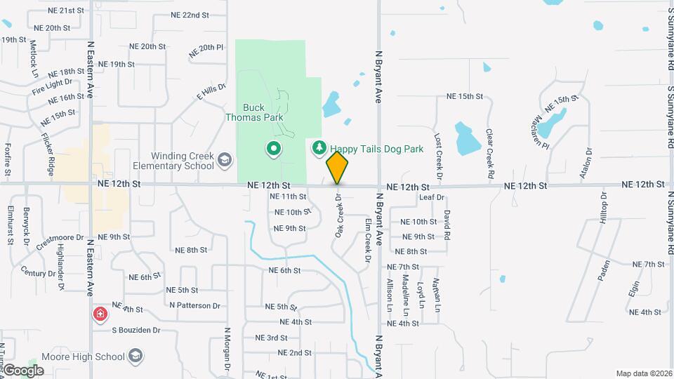 9033 Washita Crk Dr Map and Location Details