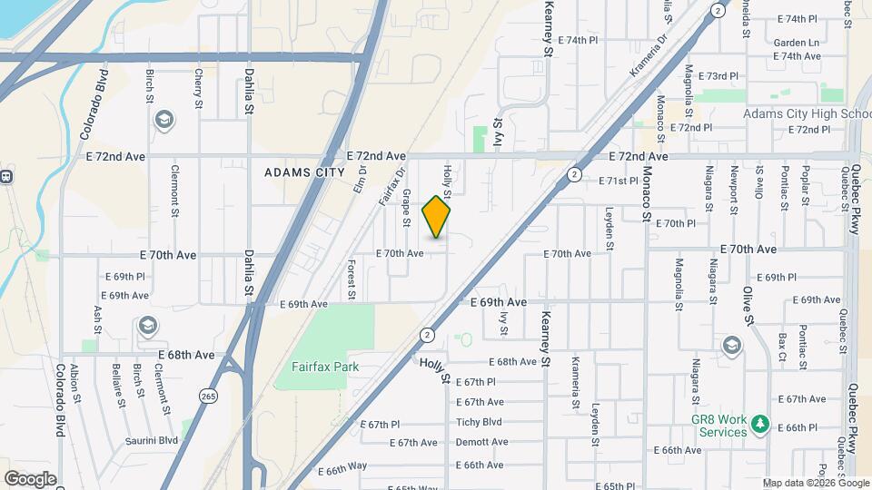 5573 E 70th Ave, Unit 5573 Map and Location Details