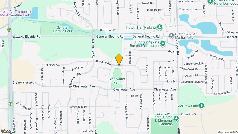 2725 Rainbow Ave Map and Location Details