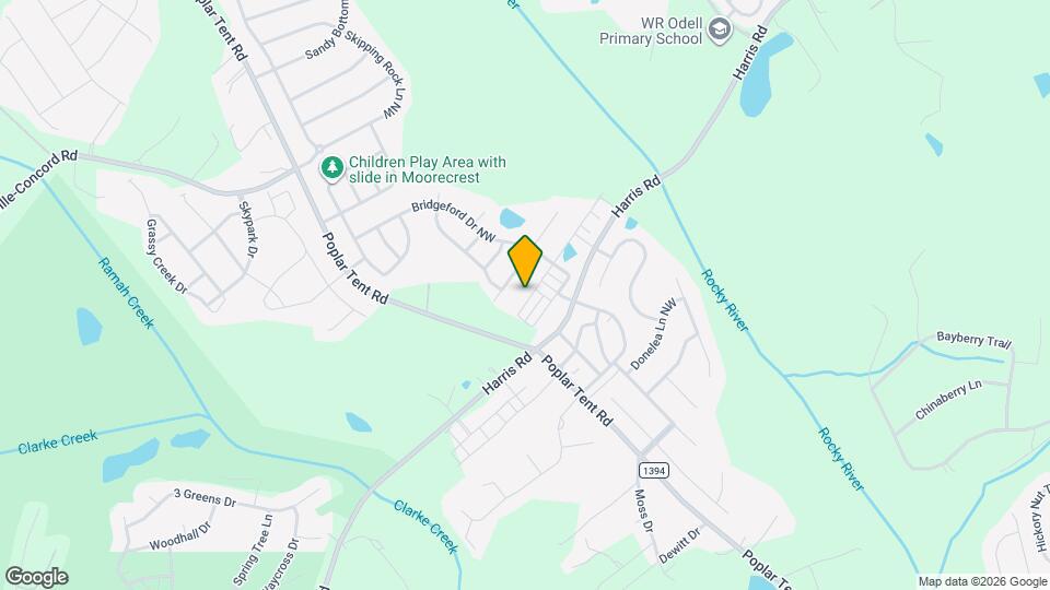 9904 Oaklawn Blvd NW Map and Location Details