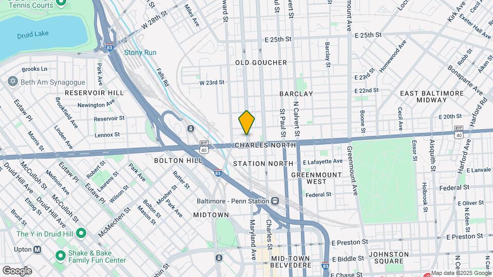 1900 Maryland Ave Map and Location Details