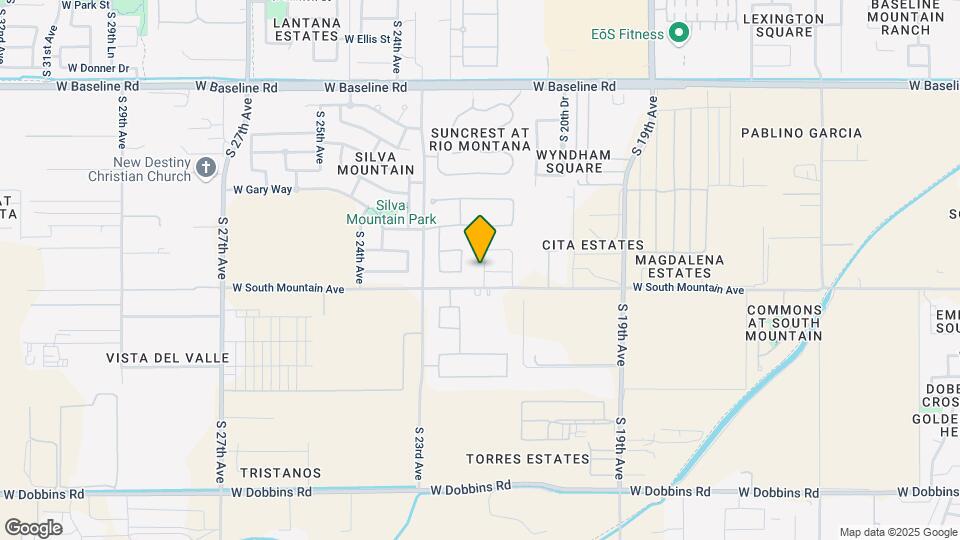 8314 S 21st Ln Map and Location Details