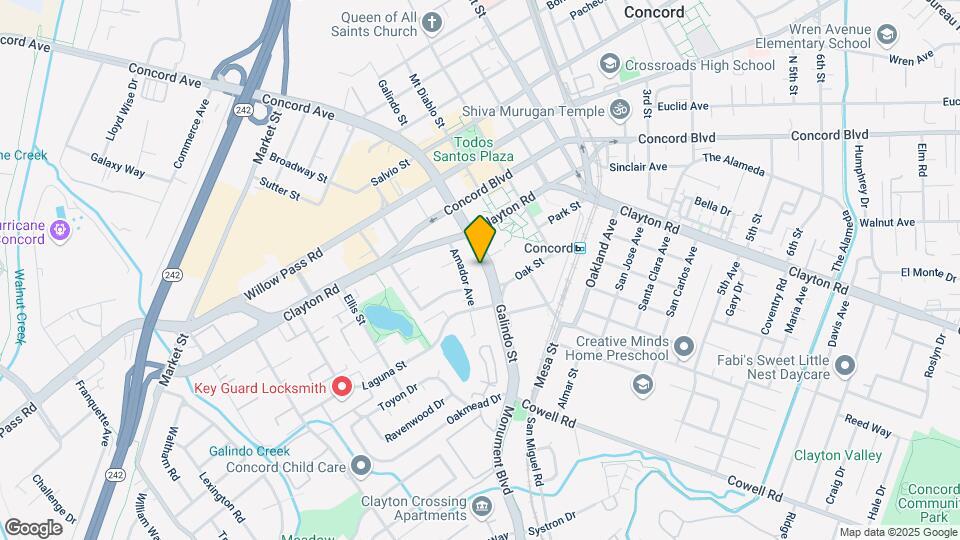 1555 Galindo St, Unit FL2-ID4194A Map and Location Details