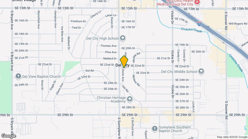 2212 Doris Ave Map and Location Details