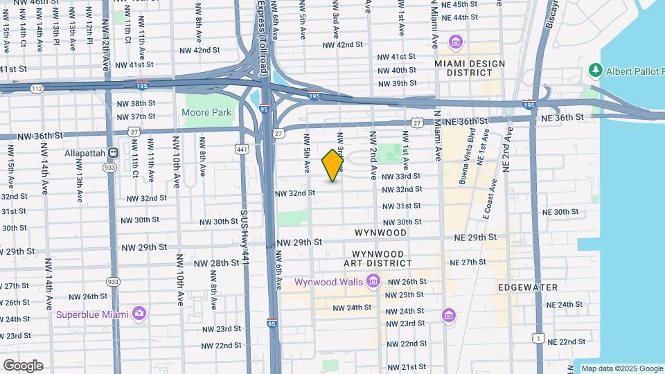 319 NW 32nd St, Unit 115 Mapa y Detalles de la Ubicación