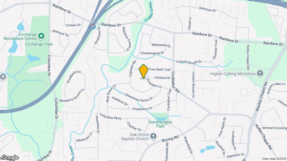 3687 Citation Dr Mapa y Detalles de la Ubicación