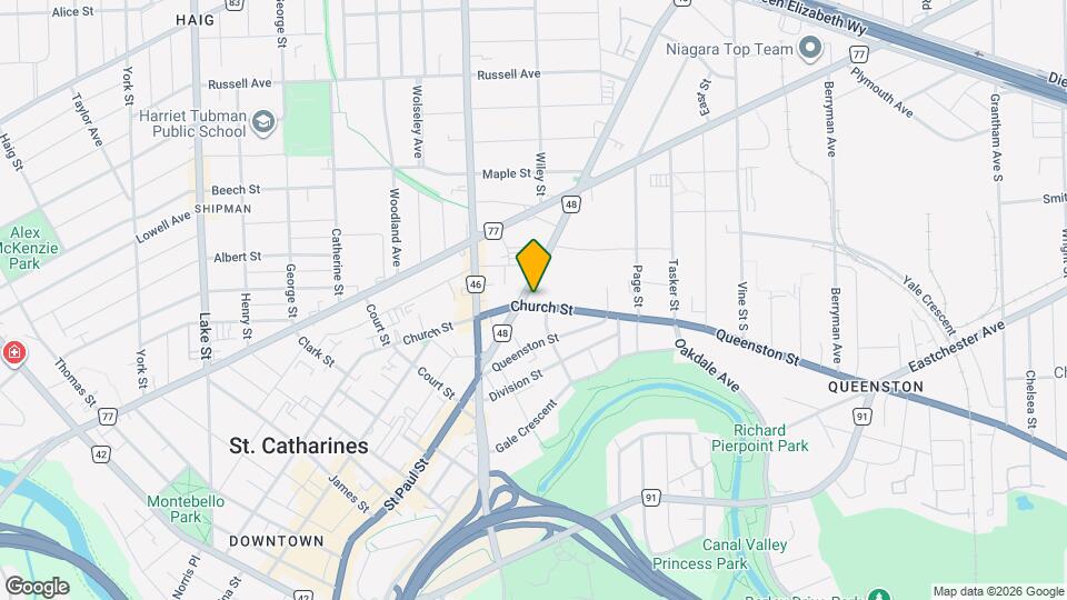 191 Church St Map and Location Details